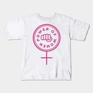 girl power struggle Kids T-Shirt